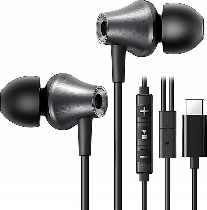 Image du produit Ugreen EP105 wired in-ear headphones, USB-C, 1.2m (black)
