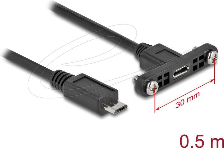 Immagine prodotto Delock Cavo di prolunga USB (0.50 m, USB 2.0)