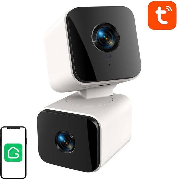 Actual product image Gosund PC12 smart dual WiFi camera (1920x2160 H.265, Tuya)