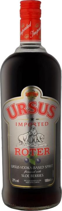 Actual product image Ursus Red vodka