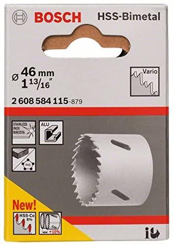 Image du produit Bosch Professional Zubehör Scie cloche bimétallique HSS pour adaptateur standard, 46 mm, 1 13/16 pouce (46 mm)