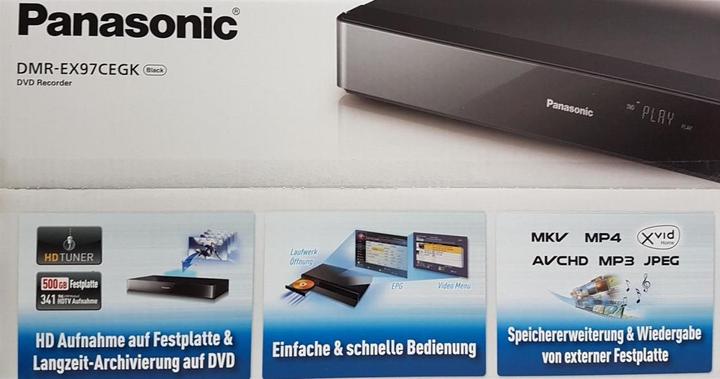 Produktbild Panasonic Dmr-Ex97c (500 GB, DVD Player, DVD Recorder)