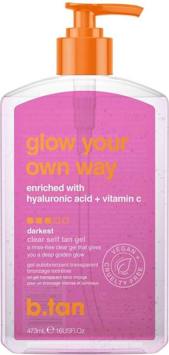 B. Tan b.tan - Glow Your Own Way 473 ml (Zelfbruinende doek, 473 ml)