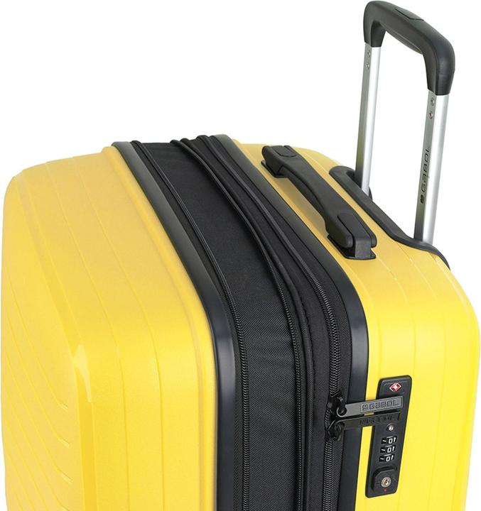 Produktbild Gabol Shinyuu 4 Rollen Kofferset 3-teilig mit Dehnfalte (220 l, XL (ab 115l))
