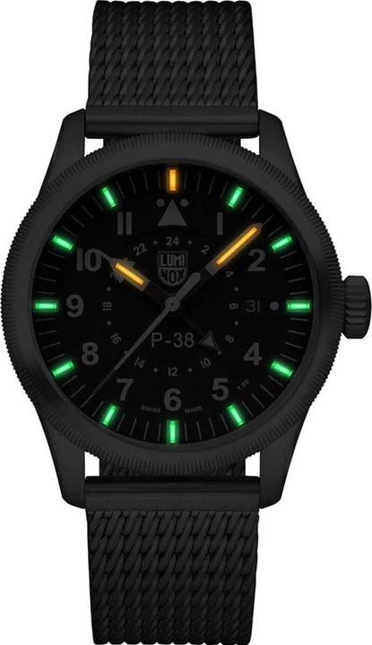 Immagine prodotto Luminox P-38 Lightning Gmt Serie 9520 (Orologio da pilota, 42 mm)