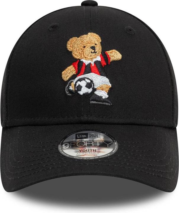 Produktbild New Era 9Forty Kinder Cap - AC MAILAND schwarz BEAR - Child (53, 52 C, 54 C)