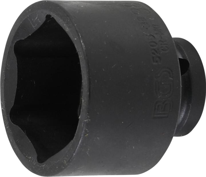 BGS Kraft-Steckschlüssel-Einsatz Sechskant Antrieb Innenvierkant 12,5 mm (1/2") SW 38 mm (38 mm)