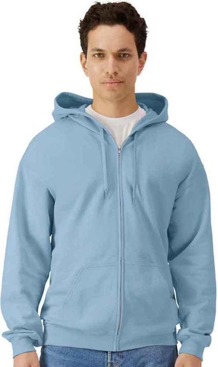 Gildan Softstyle Hoodie mit durchgehendem Reissverschluss Mittelschwer