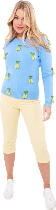 Actual product image Joe Browns 3D Lemon Knit Cardigan (38)
