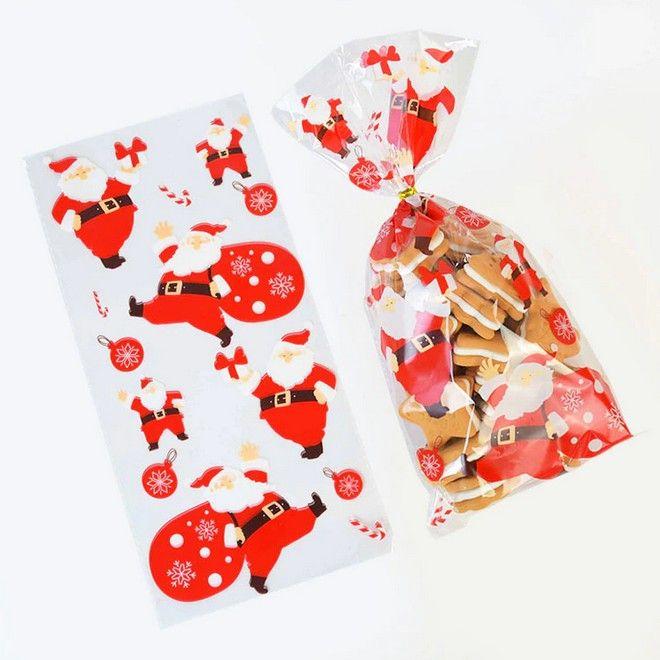 Immagine prodotto MU Style Sacchetti regalo per biscotti di Natale della serie BAG (50 pezzi) (1 x)