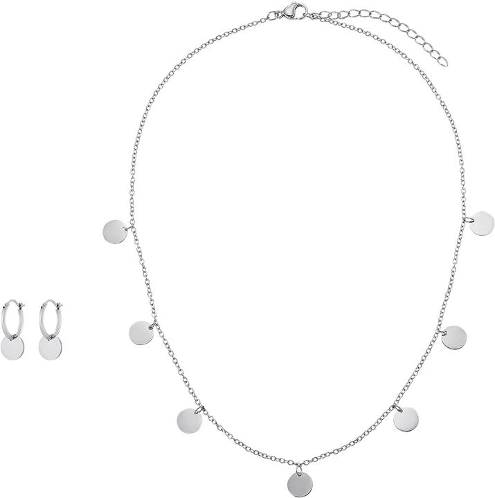 Heideman Set Kreise silberfarbend (100% Edelstahl)