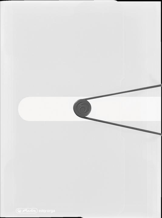 Produktbild Herlitz Mappe easy orga to go, A4, PP-Folie, weiss transparent, 3 Klappen, mit Verschlussknopf (A4, 1 x)