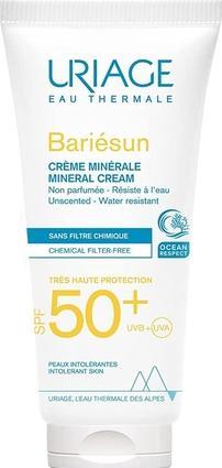 Actual product image Uriage BariÃ©sun Mineral Cream (Sun cream face, SPF 50, 100 ml)