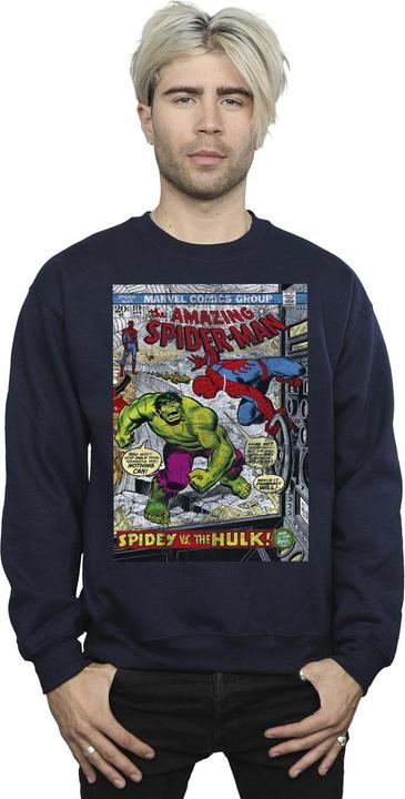 Immagine prodotto Spider-Man VS Hulk Cover Felpa Uomo (XL)