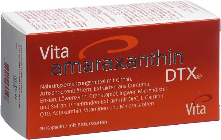 Produktbild Vita Amaraxanthin DTX (90 Stück, Kapseln, 296 g)