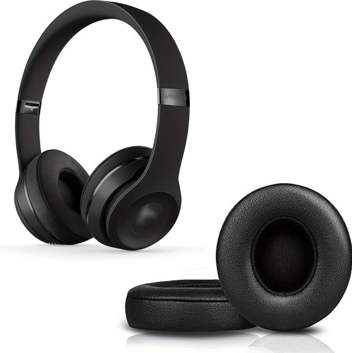Produktbild PhoneLook Ersatz-Ohrpolster für Beats Solo 2 / 3 Kopfhörer (2er Set) Weiss