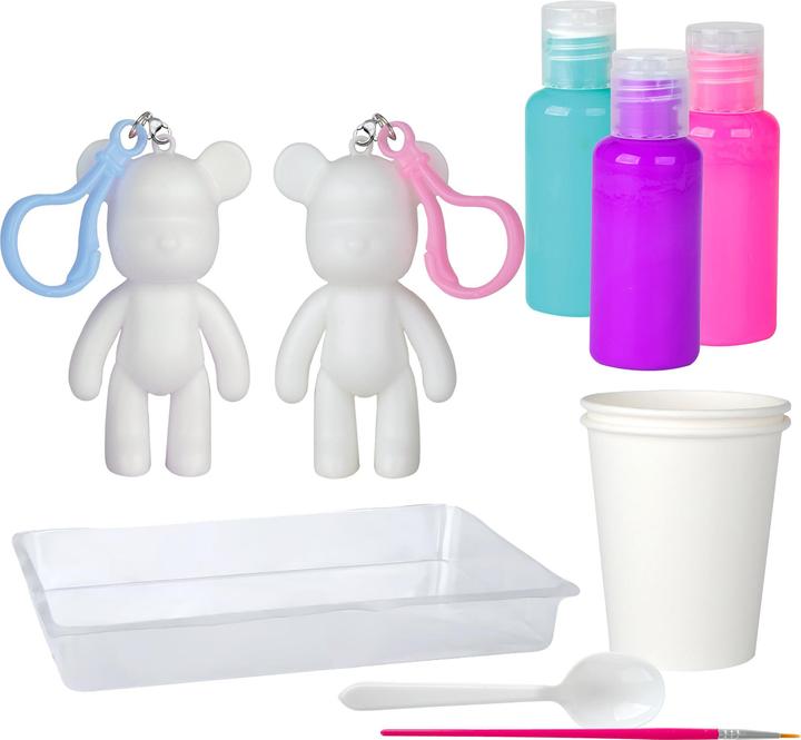 Produktbild Gear2play Giessmurmelbär-Schlüsselanhänger-Set 2Tlg.