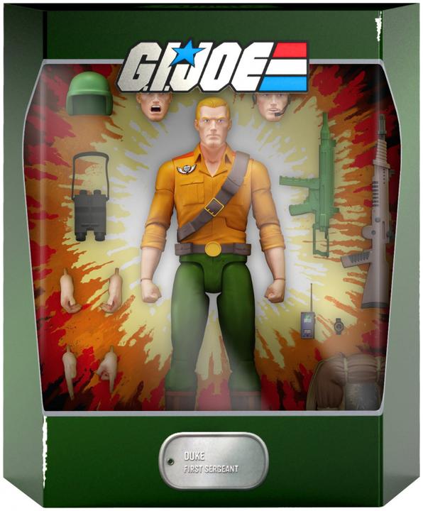 Actual product image Super7 G.I. Joe figurine Ultimates Duke 18 cm