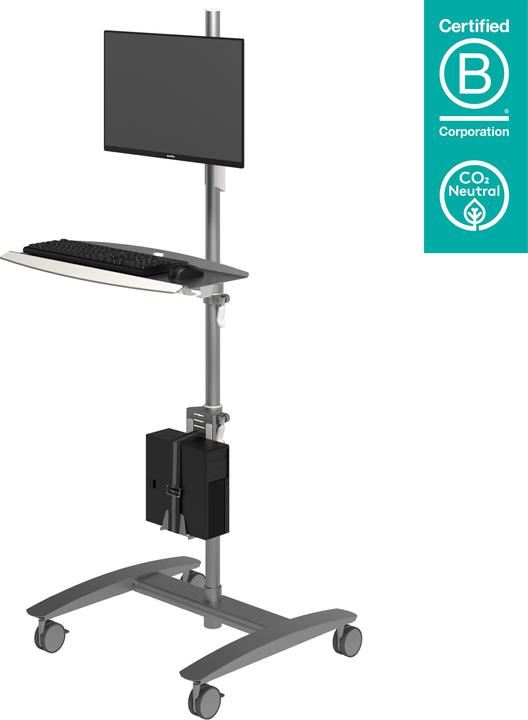 Actual product image Dataflex Data Entry Trolley VIEWMATE COMBO (24")