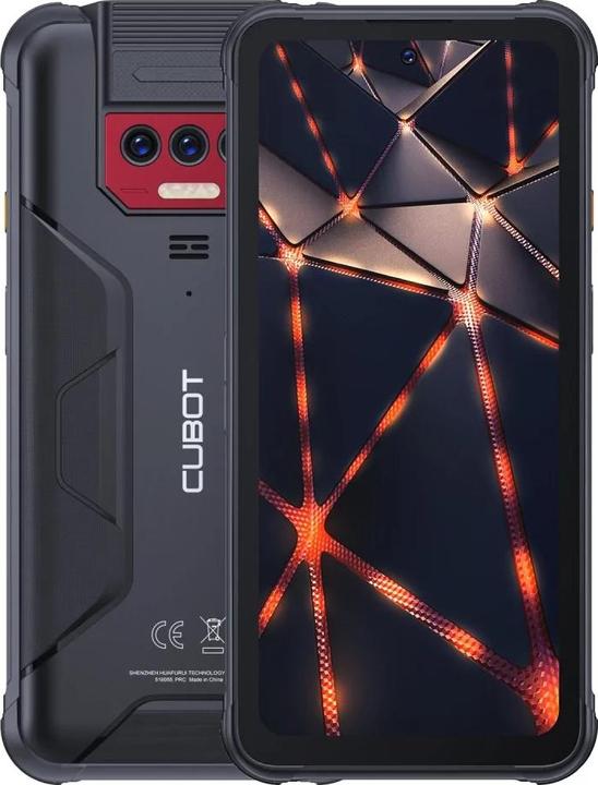 Image du produit Cubot KingKong 8 (256 Go, Noir, Rouge, 6.53", Double SIM, 48 Mpx, 4G)