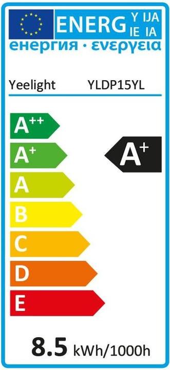 Energy Label Yeelight Smart LED S1 (E27, 8.50 W, 800 lm, 1 x, G)