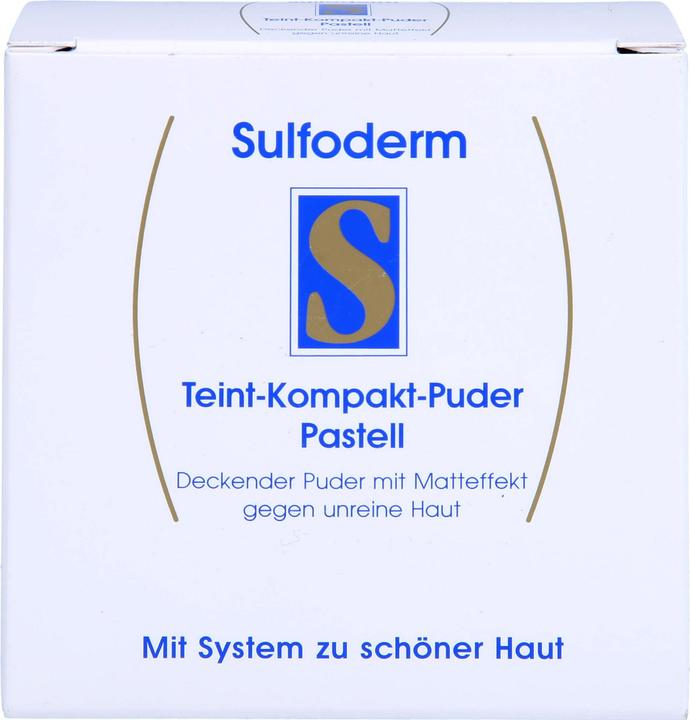Sulfoderm S Teint-Kompakt-Puder pastell, 10 g Puder