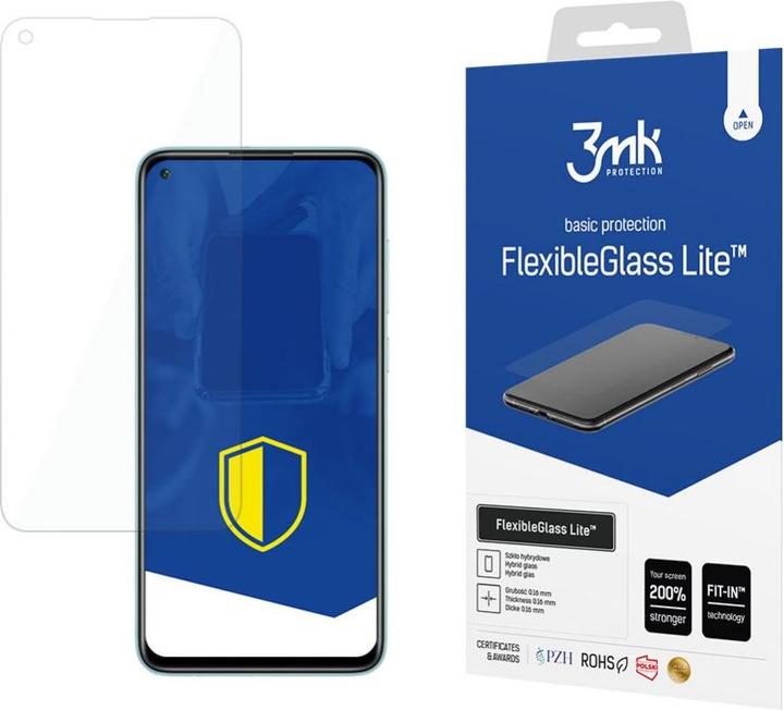 Produktbild 3MK hybrid glass Flexible 2.5D Lite for Xiaomi Redmi Note 9 5G (1 Stück, Xiaomi Redmi Note 9 5G)