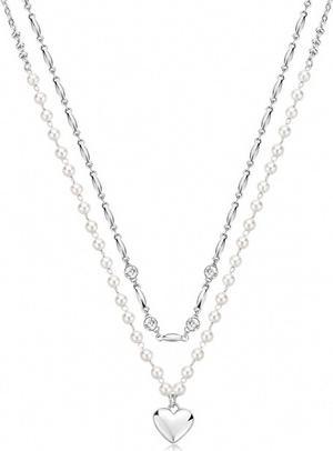 Produktbild Brosway Delicate Double Necklace With Pearls And Chakra Crystals Bhkn131