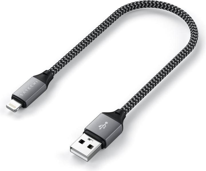 Actual product image Satechi USB A — Lightning (0.25 m)