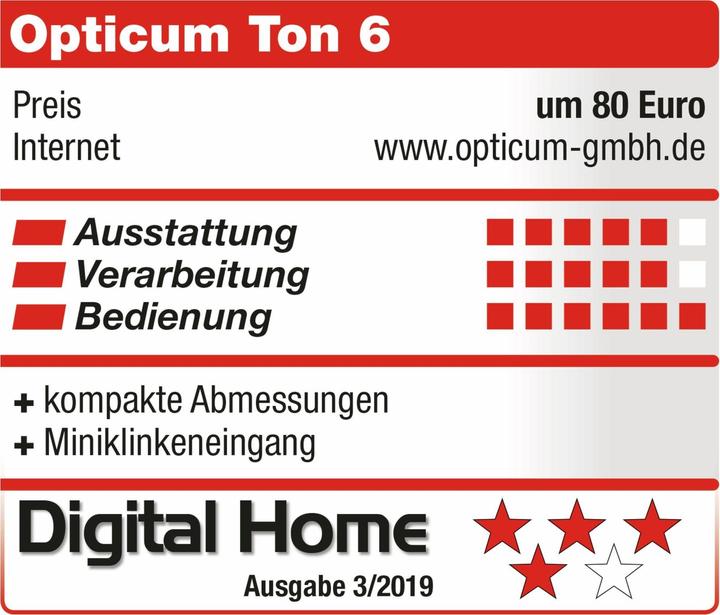Image du produit Opticum Ton 6 (FM)