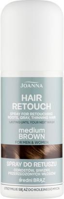 Joanna Hair Retouch spray do retuszu odrostów Medium Brown 75ml (75 ml)