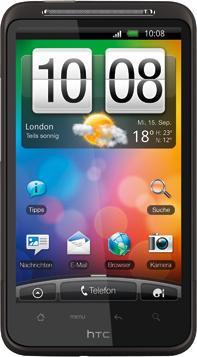 HTC Desire HD - Braun/Schwarz - Multilingual (1.50 GB, 4.30", 8 Mpx, 3G)