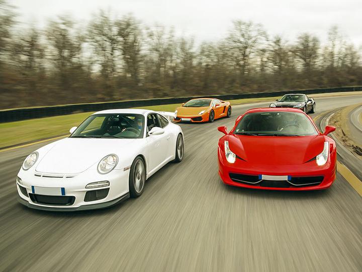 Actual product image Smartbox 2 laps at the wheel of a Porsche 991 GT3 RS on the Anneau du Rhin racetrack (1 pers.)