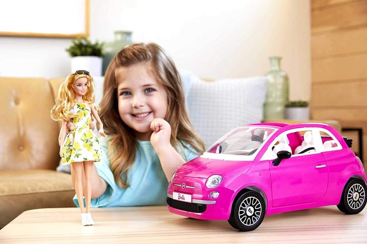 Produktbild Barbie Fiat 500 Puppe und Fahrzeug
