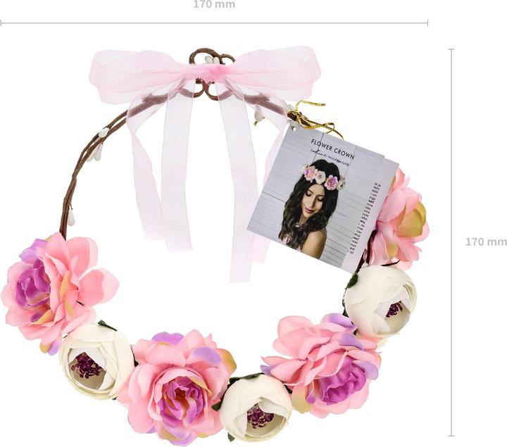 Produktbild Partydeco Blumenkranz