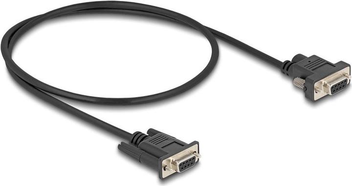 Produktbild Delock Seriell Kabel RS-232 D-Sub9 Buchse zu D-Sub9 Buchse S (0.50 m)