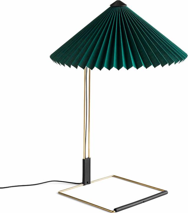 HAY Matin Lampe de table L Green (150 lm)