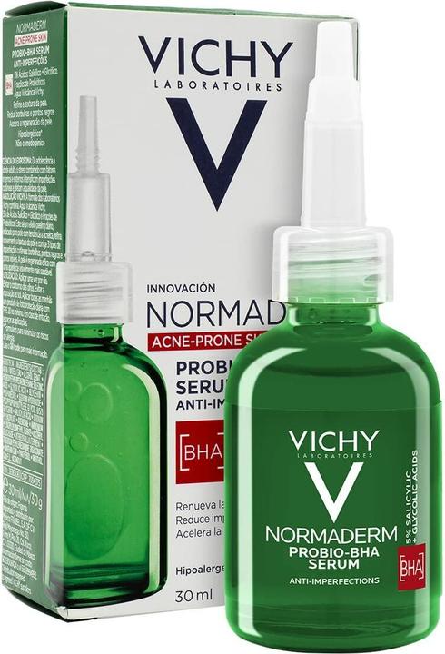Actual product image Vichy Normaderm Salicylic Acid + Probiotic Fractions Anti-Blemish Serum 30 ml (30 ml)