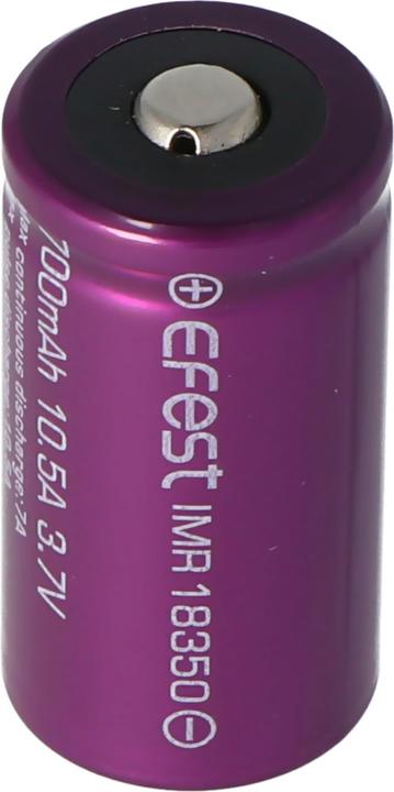 Efest IMR18350 (Pluspol erhöht) (1 pcs, 18350, 700 mAh)