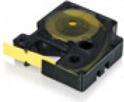 Actual product image Dymo Writing Tape (18491) Black Yellow (S0718090) (1.90 cm, Yellow)