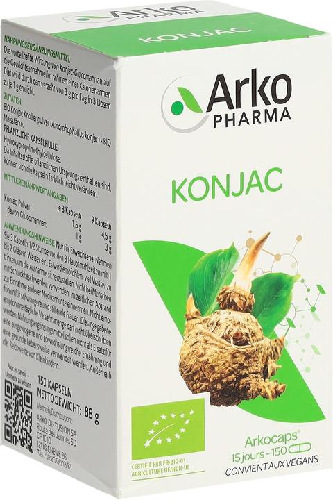 Produktbild Arkopharma Arkocaps Konjac Kapseln (150 Stück, Kapseln, 135 g)