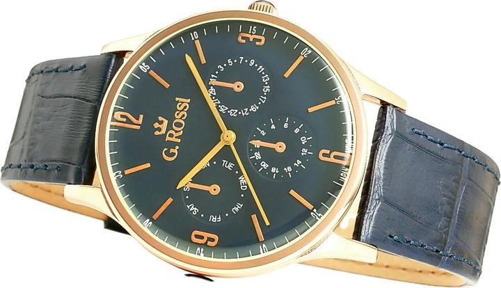 Produktbild Gino Rossi watch 10737A-6F3 (zg258f) blue (42 mm)