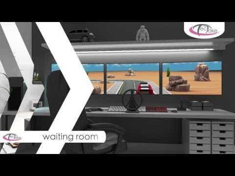 Image du produit tectake Support TV mural (Mur, 55", 100 kg)