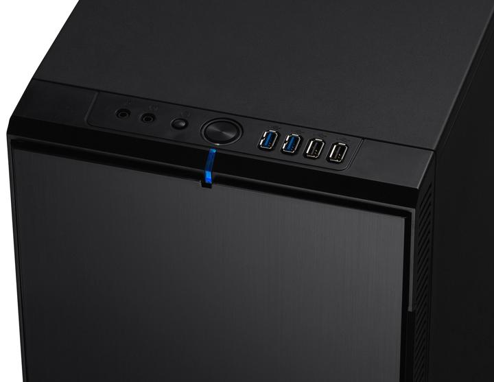 Produktbild Fractal Define R4 - Black Pearl (ATX, mATX, Mini-ITX)