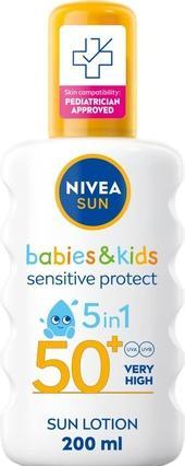 Immagine prodotto NIVEA Lozione solare intensa SPF 20 Sun (Protect & Bronze Sun Lotion) 200 ml (Spray solare, SPF 50+, 200 ml)