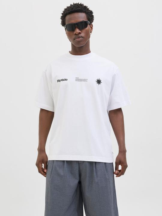 Produktbild Jack & Jones Gedruckt Rundhalsausschnitt T-shirt T-shirt (S)