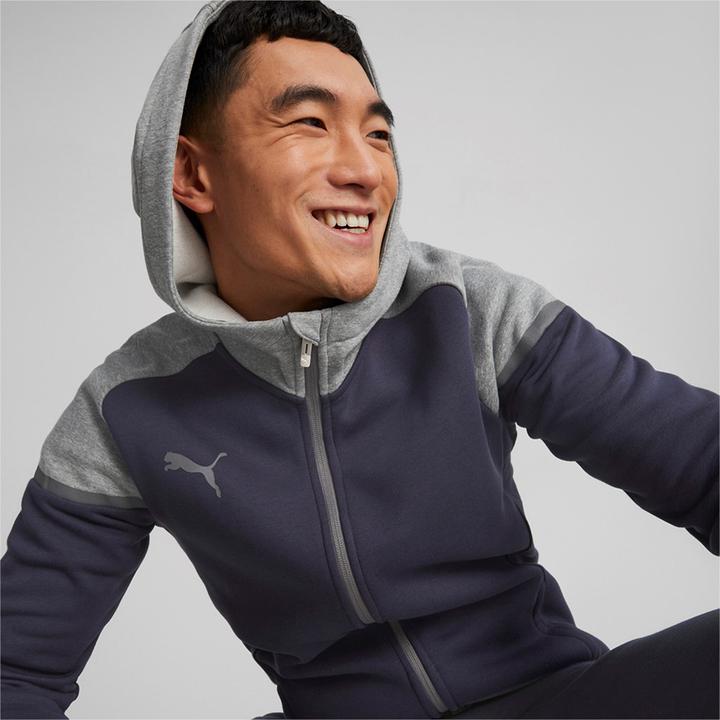 Produktbild Puma teamCUP Casuals Hooded Jkt (M)