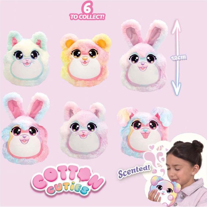Actual product image Spectron Cotton Cuties Mini – Duftendes Zuckerwatte Plüschtier, 12 cm (12 cm)