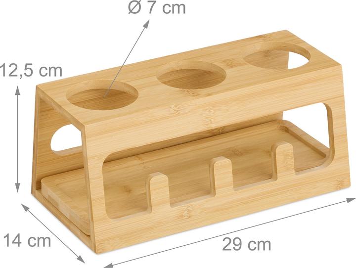 Actual product image Relaxdays Bottle rack