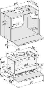 Image du produit Miele DAS 8630 (Hotte écran plat)